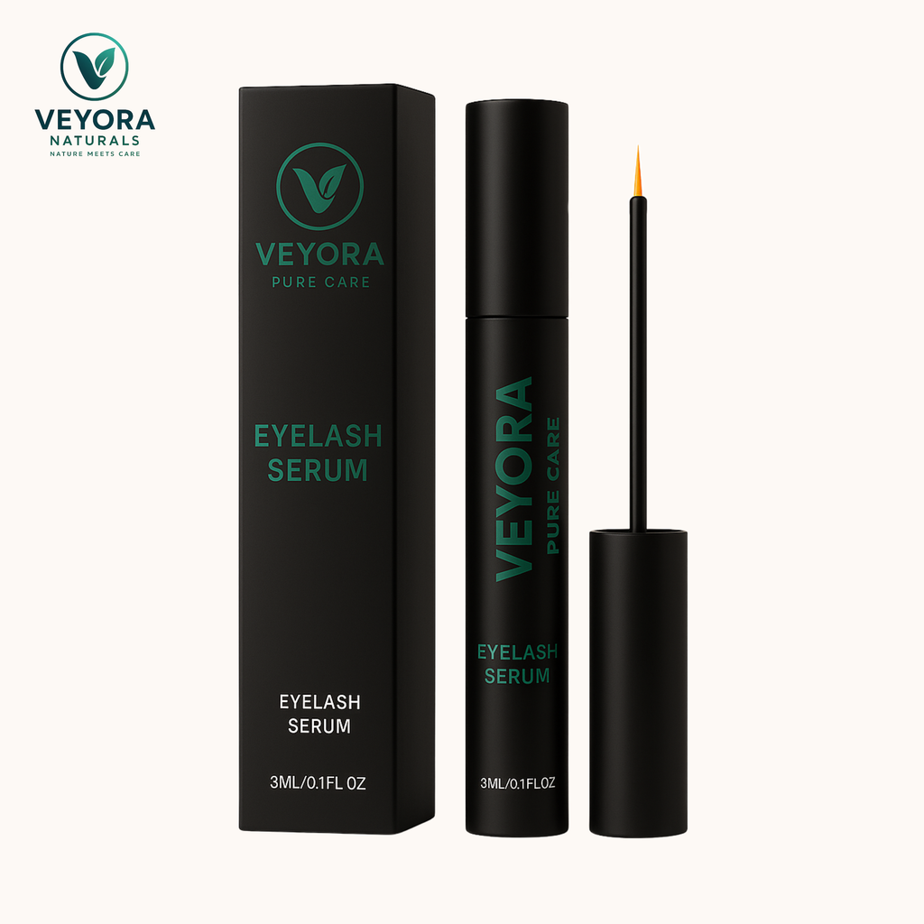 VEYORA Naturals Eyelash Serum with Precision Applicator, 3 ml